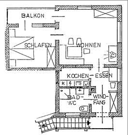 Grundriss Wohnung