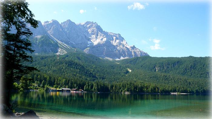Eibsee unter der Zugspitze