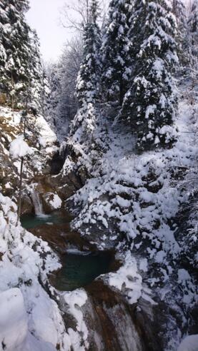 Bayrischzeller Wasserfall am Hochkreuth-Steigerl 