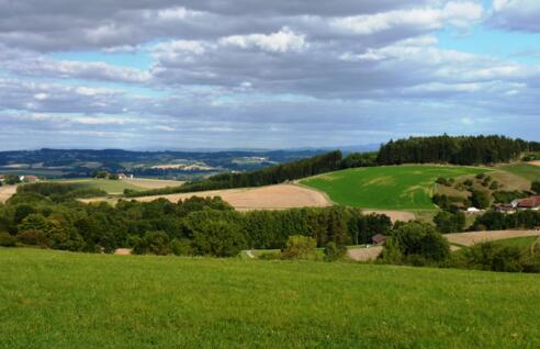 Blick ins Rottal bei Bad Birnbach