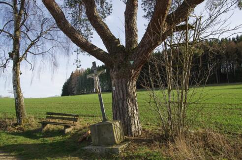Wegkreuz an der alten Eberndorfer Straße westl. Berg