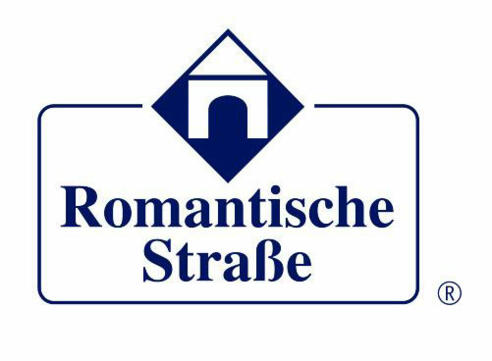 Logo Romantische Straße und Tourensymbol
