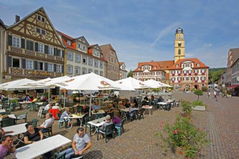 Marktplatz Bad Mergentheim - Das Ziel!