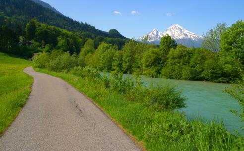Entlang der Berchtesgadener Ache
