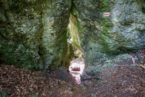 Das Felsentor am Eibengrat