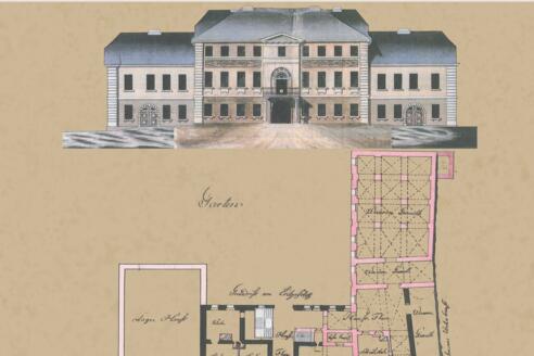 Planzeichnungen des Püttner'schen Palais aus der Bauzeit