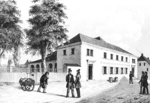 Georg Könitzer: Die Bürgergesellschaft, um 1855