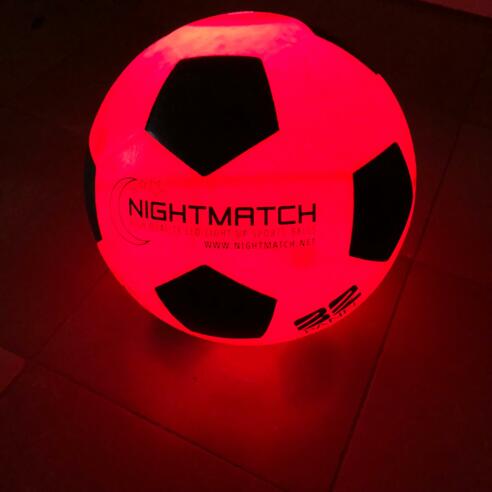 leuchtende Fussball-Torwand