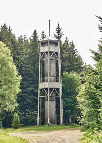 Aussichtsturm auf dem Pressecker Knock