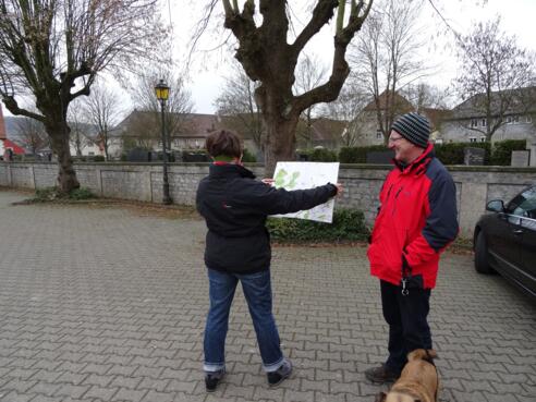 Röttingen Parkplatz Friedhof