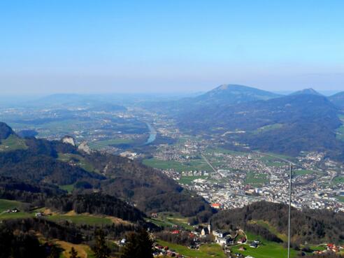 Aussicht vom Zinkenstüberl