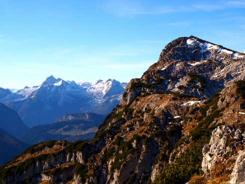 Lahnerkopf 1953 m mit Blick Schottmalhorn