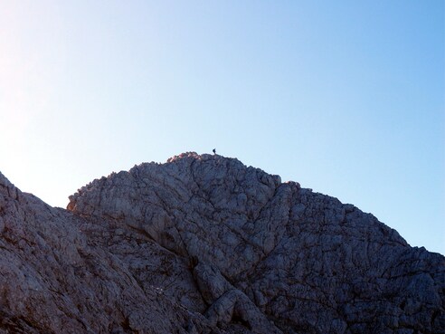 Kleinkalter 2513m, Nordgratanstieg