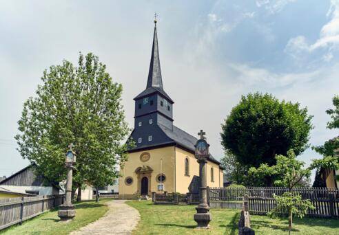 Wallfahrtskirche in Haßlach