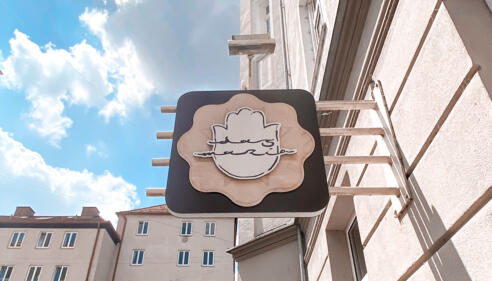 Schild von das Maria