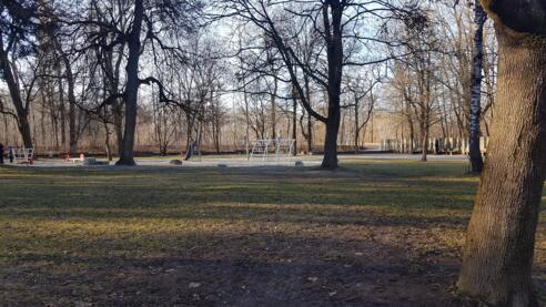 Spielplatz am Outdoor Gym