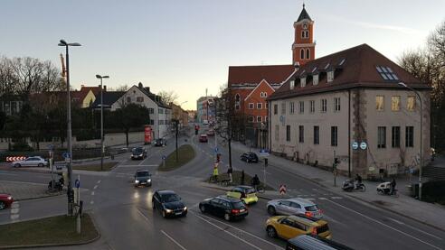 Martin-Luther-Straße am Giesinger Berg