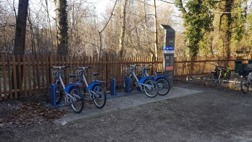 MVG Radstation am Flauchersteg