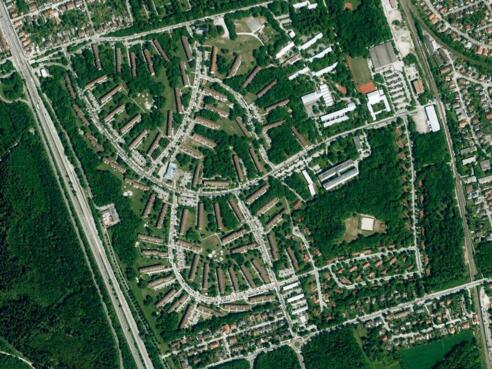 Aerial München Fasangarten