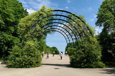 Pergola im Westpark