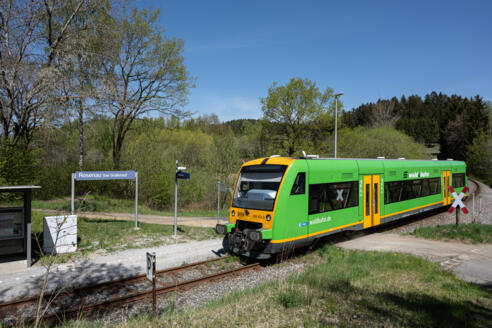Haltestelle Rosenau bei Grafenau