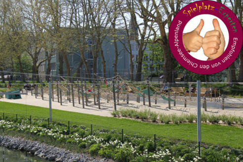 Spielplatz im Mangfallpark