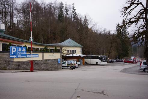 Parpkplatz P1 in Hohenschwangau