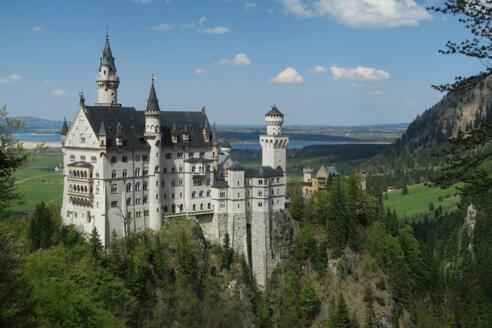 Schloss Neuschwanstein.