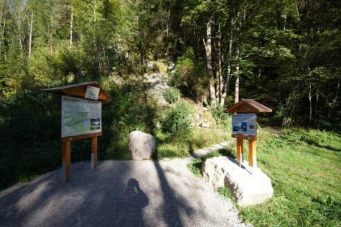 Wanderstartplatz am Schwansee