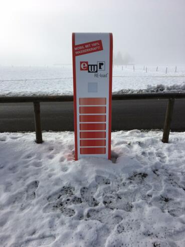 Ladestation am Schlossbrauhaus Schwangau