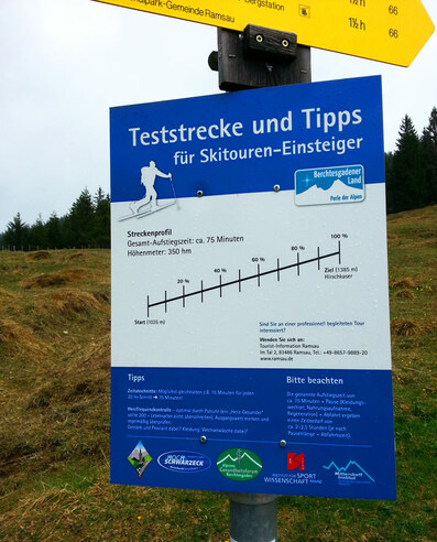 Gesundheits-Skitour am Hochschwarzeck