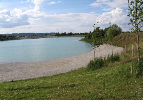 Mindelsee im Norden von Mindelheim