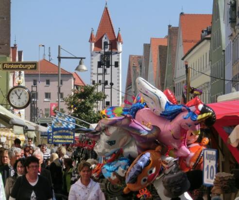 Frühjahrsmarkt in Mindelheim