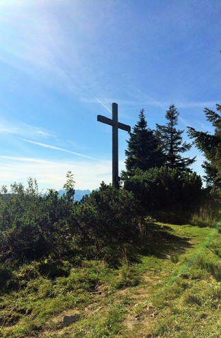 Gipfelkreuz auf der Hochries