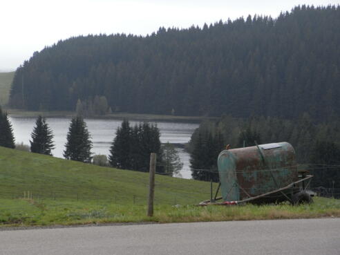 Aussicht auf Eschacher Weiher
