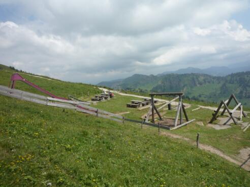 Spielplatz Hochgratbahn Bergstation