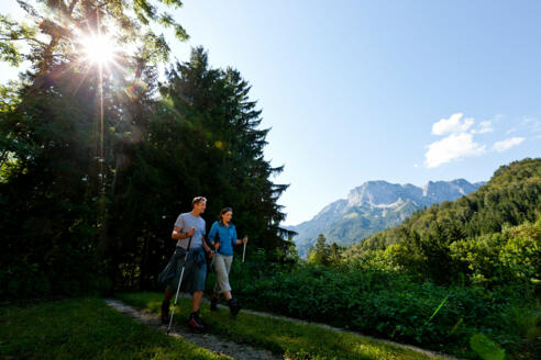 Nordic Walking von Marktschellenberg nach Grödig