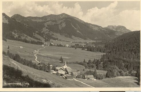 Filmvorführung "Balderschwang gestern & heute" Balderschwang1953