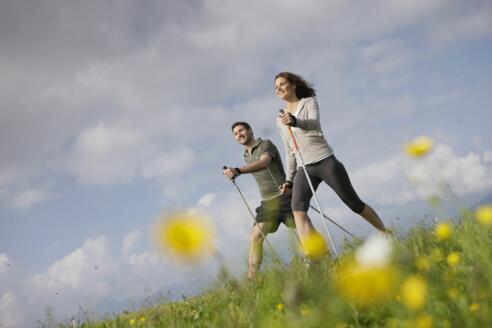 Nordic Walking in Fischen im Allgäu