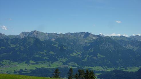 Blick vom Weiherkopf