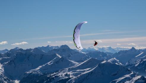 Über den Wolken mit der OASE - Flugschule aus Obermaiselstein