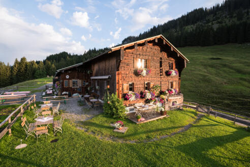 Alpe Osterberg zwischen Tiefenbach und Riezlern