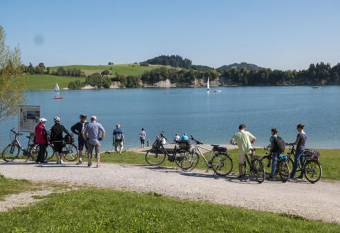 Am Forggensee "Rasten wie die Römer"
