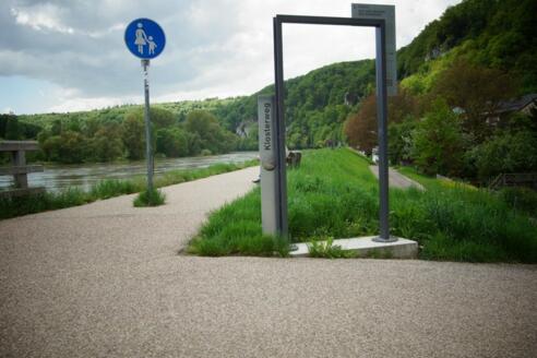 DonauPforte beim Eingang in die Weltenburger Enge