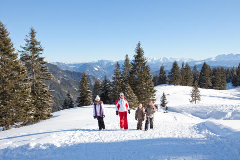 Winterwanderweg Weiße Wanne