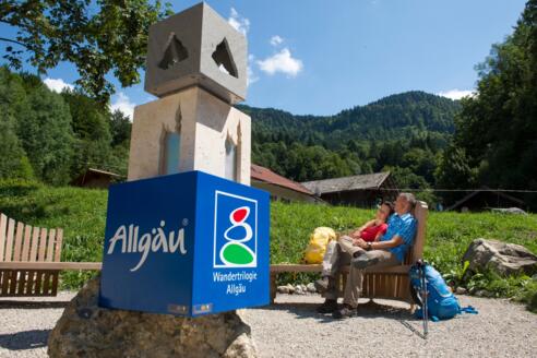 Start- und Willkommensplatz Halblech am Kenzenparkplatz