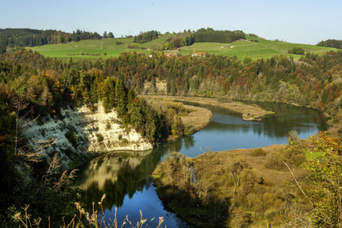 Der Illerdurchbruch am Aussichtspunkt Kalden