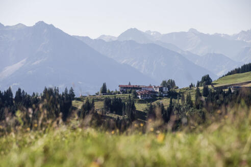 Blick auf den Berghof