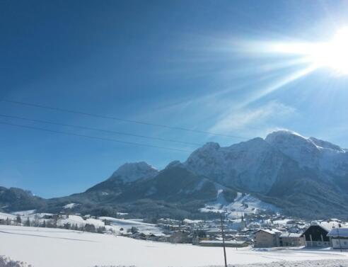 Blick auf das Tennengebirge