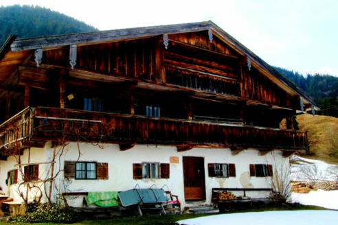 Historischer Gugghof bei Brannenburg: Ehemaliges Wohnhaus der Baumeisterfamilie Dientzenhofer